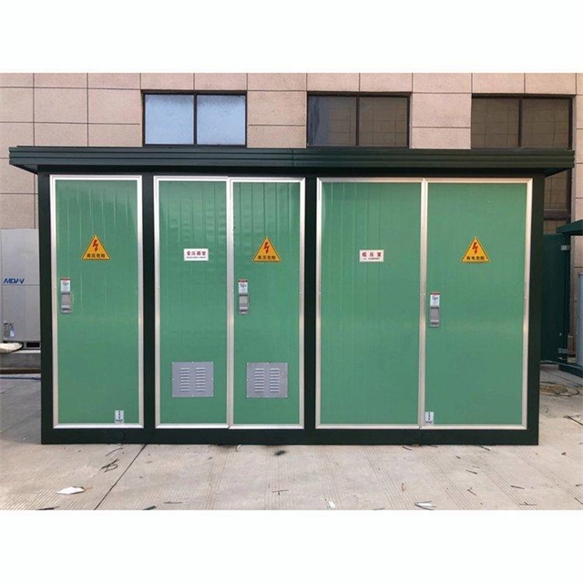 留坝1600KVA欧式箱式变压器